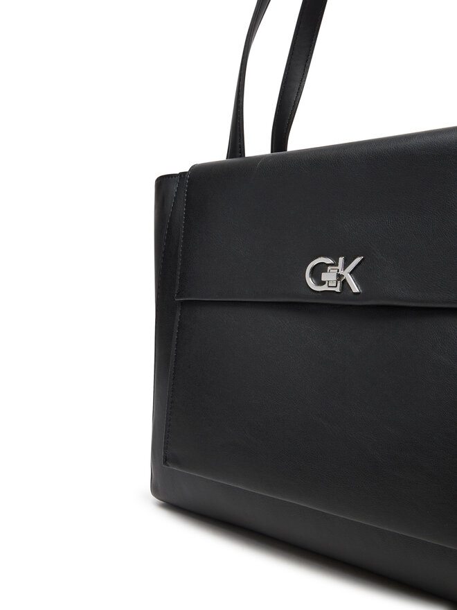 Calvin Klein Τσάντα Calvin Klein Ck Re-Lock Medium Shopper LV04F3223G Μαύρο