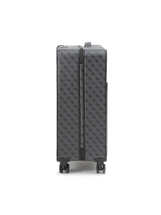 Guess Walizka duża Guess Vezzola Travel TMVZLS P3302 Czarne rodowanie