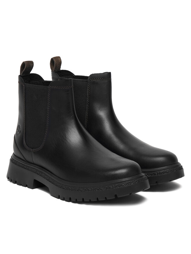 Timberland Gležnjarji Chelsea Timberland Valley Chelsea TB0A42BXW021 Črna