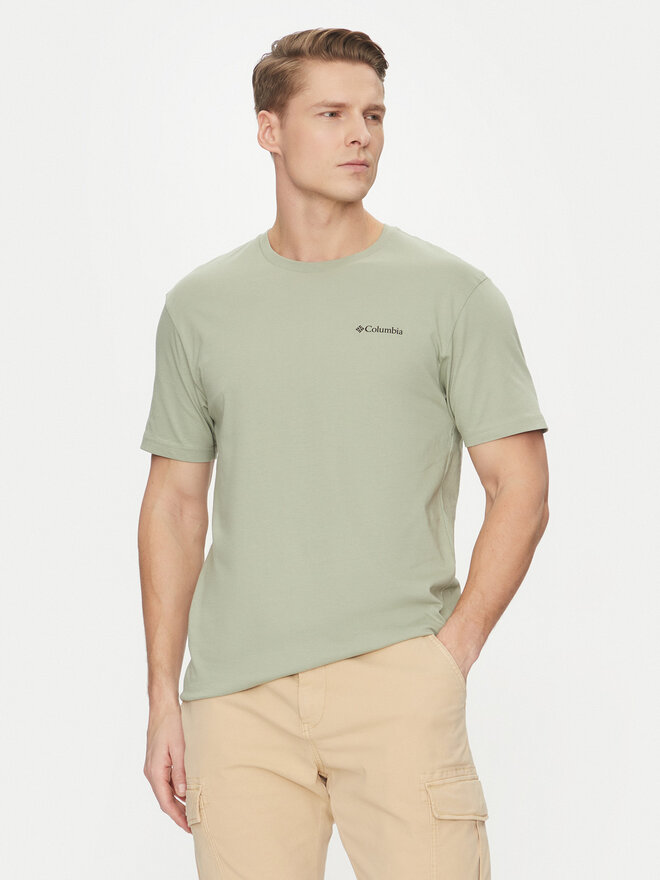 Columbia Columbia Marškinėliai Barton Springs™ 2058331 Žalia Regular Fit