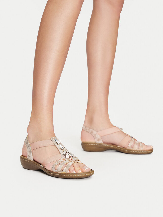 Rieker Sandalias Rieker 60855-31 Rosa