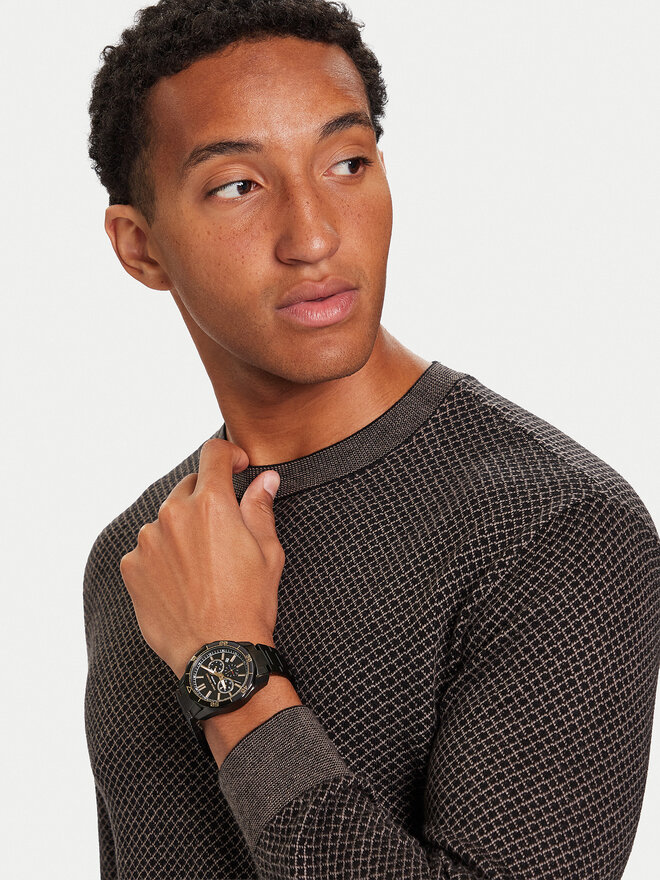 Armani Exchange Годинник Armani Exchange Spencer AX1963 Чорний