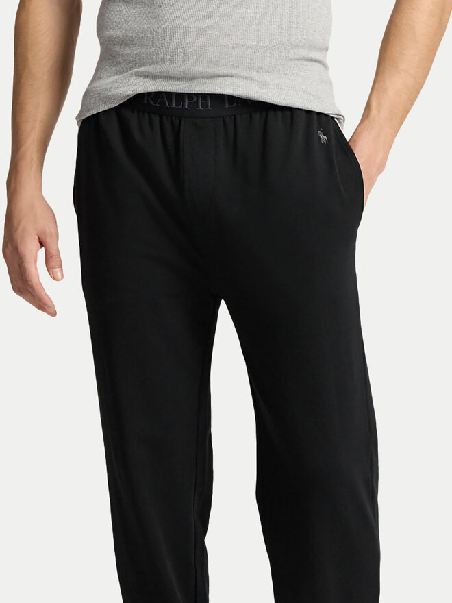 Polo Ralph Lauren Polo Ralph Lauren Παντελόνι πιτζάμας 714962529007 Μαύρο Regular Fit