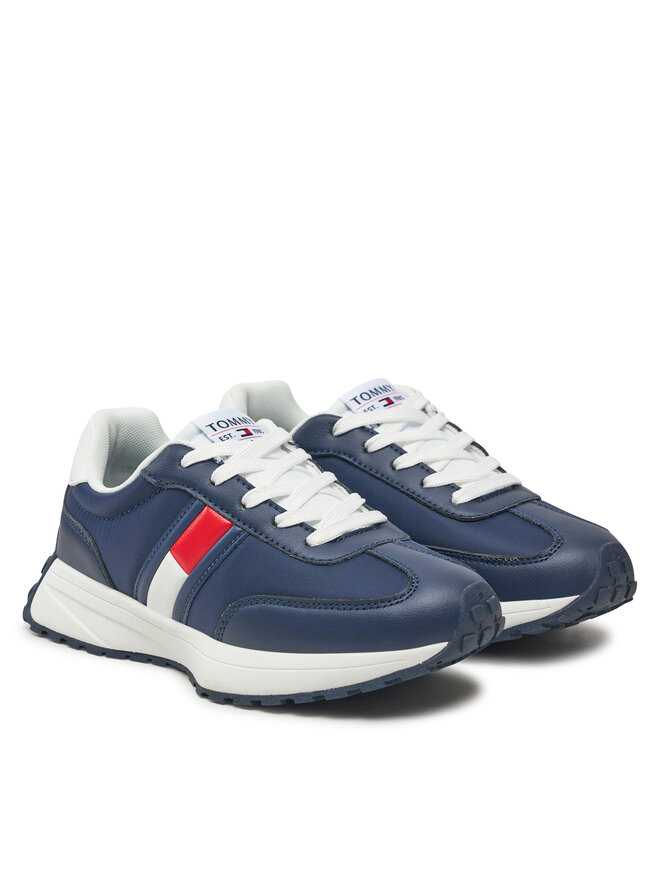 Tommy Hilfiger Sneakers Tommy Hilfiger T3X9-33877-1695X007 S Blu scuro