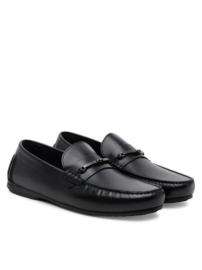 Calvin Klein Mokasinai Calvin Klein Driver W/ Ny Bit Lth HM0HM01701 Juoda