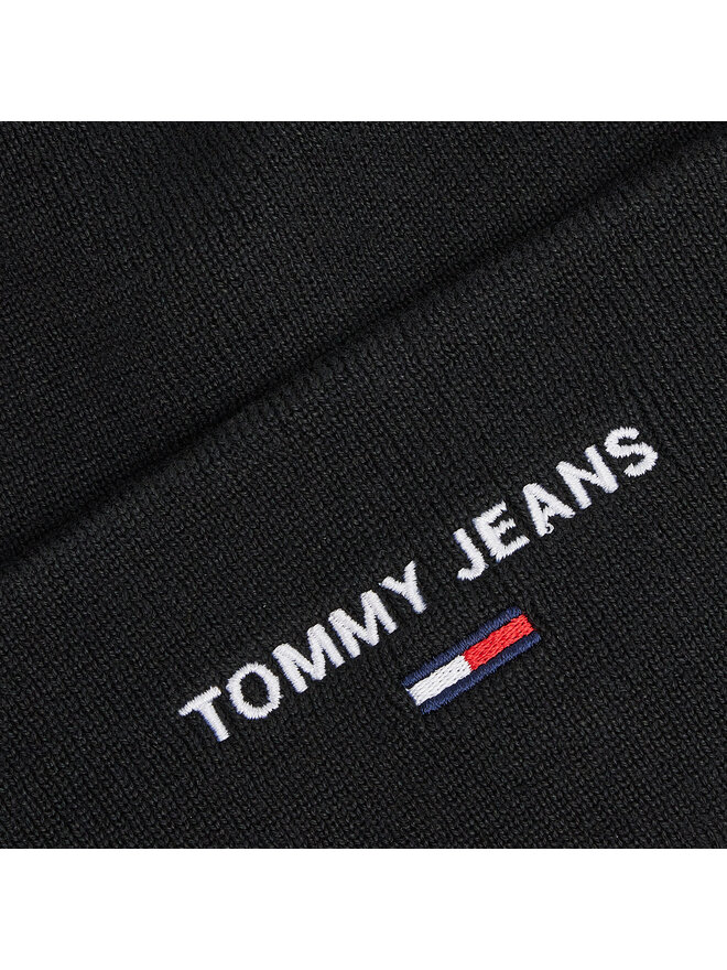 Tommy Jeans Шапка Tommy Jeans Tjm Sport Beanie AM0AM07947 Черен
