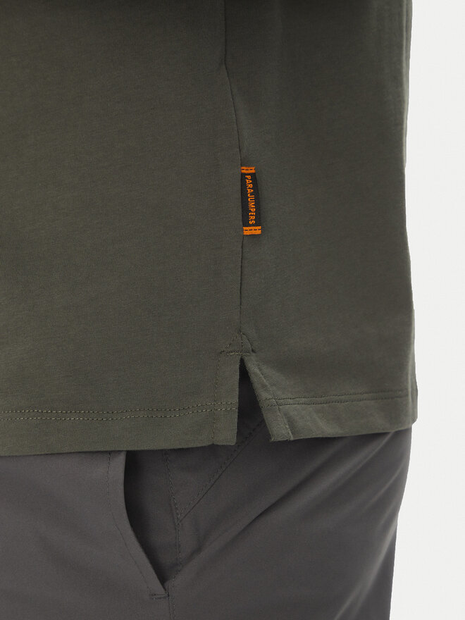 Parajumpers Parajumpers Pólóing Rescue 25SMPMPORE10 Zöld Regular Fit