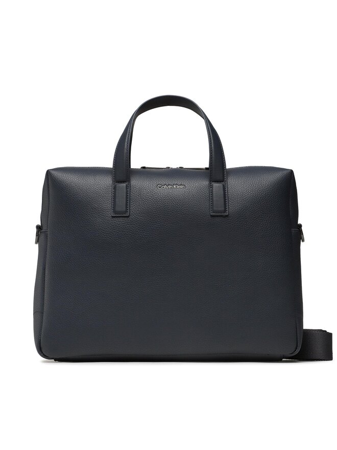 Calvin Klein Чанта за лаптоп Calvin Klein Ck Must Laptop Bag K50K508694 Тъмносин