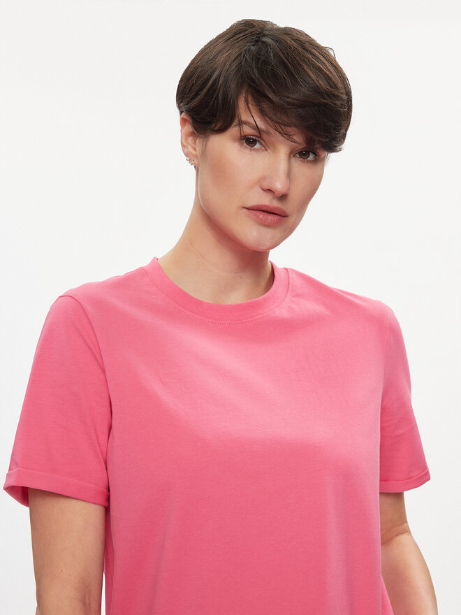 Pieces Pieces Camiseta Ria 17086970 Rosa Regular Fit