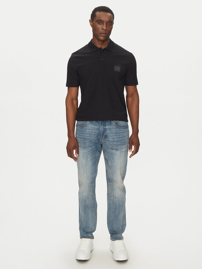 Armani Exchange Armani Exchange Поло XM000356 AF12758 UB101 Cиній Regular Fit