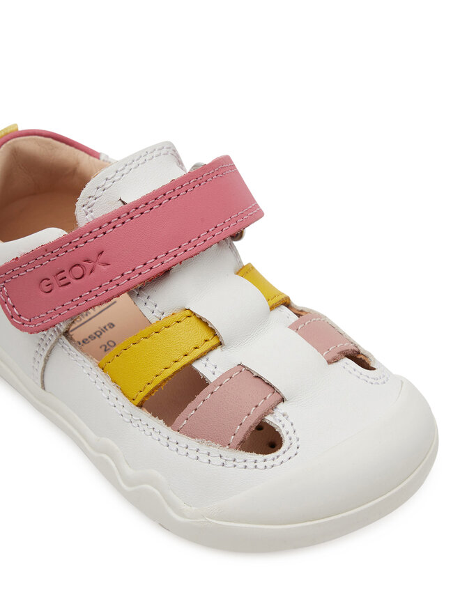 Geox Sneakersy Geox B Steppieup B5563A 00085 C1364 Bílá