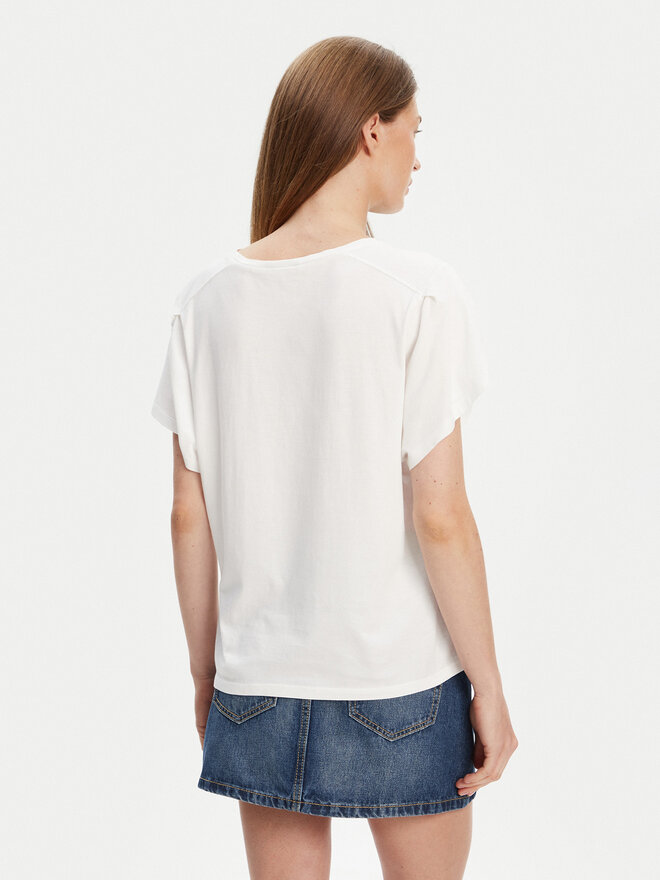 United Colors Of Benetton United Colors Of Benetton T-Shirt 3LNSD109Z Weiß Relaxed Fit