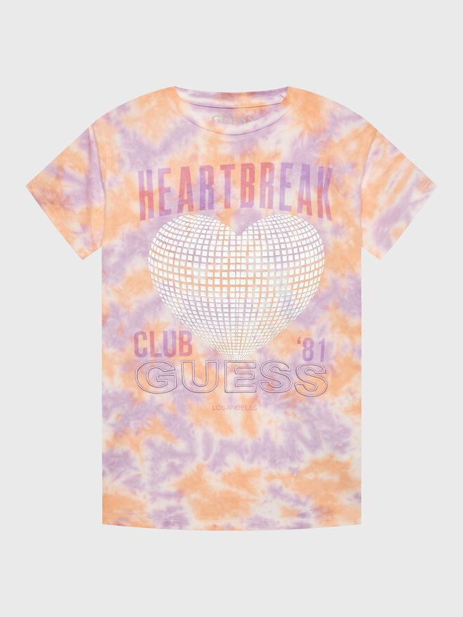 Guess Guess T-Shirt J3RI12 K6YW3 Bunt Regular Fit