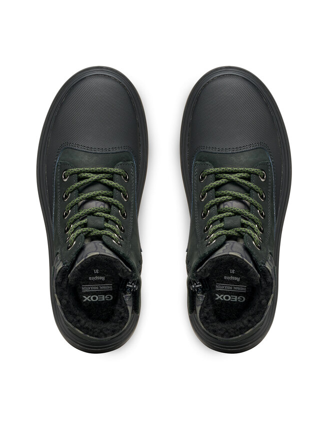 Geox Gležnjače Geox J Kiddartah Wpf J56MLB 032MN C0033 D Crna