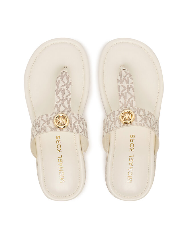 MICHAEL Michael Kors В'єтнамки MICHAEL Michael Kors Koya Flip Flap 40R6KOFA2B Кремовий