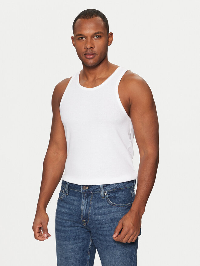 Gap Gap Komplet tank topov﻿ 483958-00 Bela Regular Fit