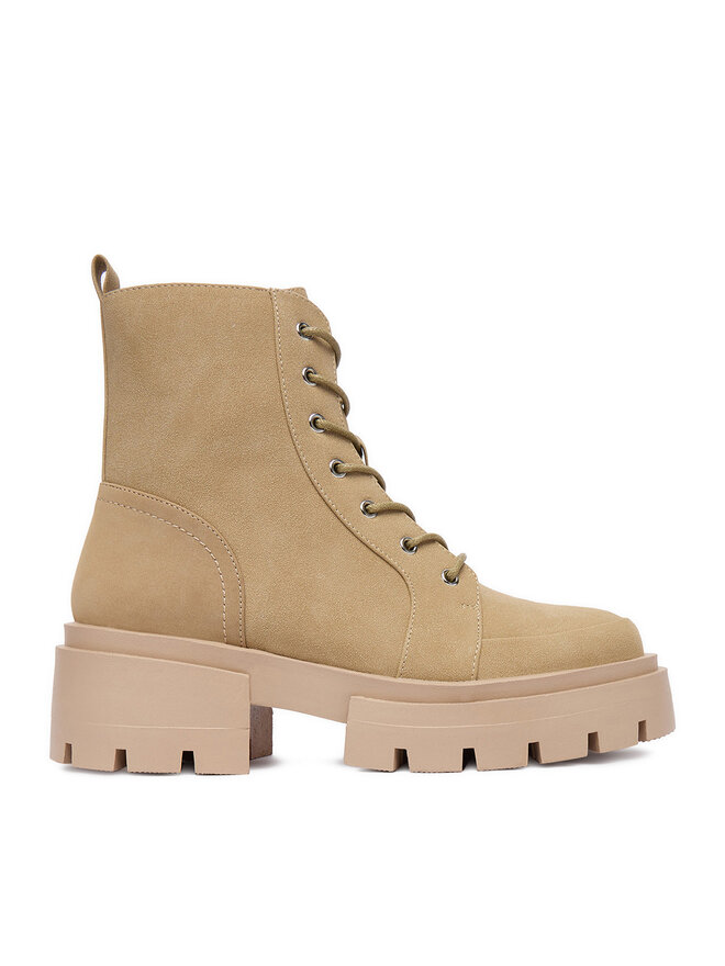DeeZee Botines planos DeeZee W4LH101007 Beis