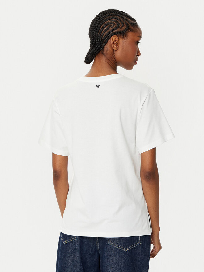 Weekend Max Mara Weekend Max Mara T-Shirt Cabina 2515971041 Λευκό Regular Fit