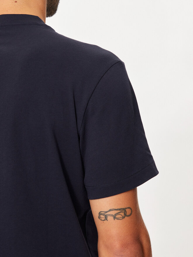 Napapijri Napapijri Póló S-box Logo NP0A4I3L Sötétkék Regular Fit