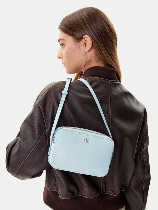 Calvin Klein Geantă Calvin Klein Ck Camera Bag LV04F3173G Albastru celest