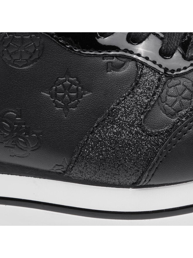 Guess Sneakers Guess Hinders3 FL7HN3 ELE12 Schwarz