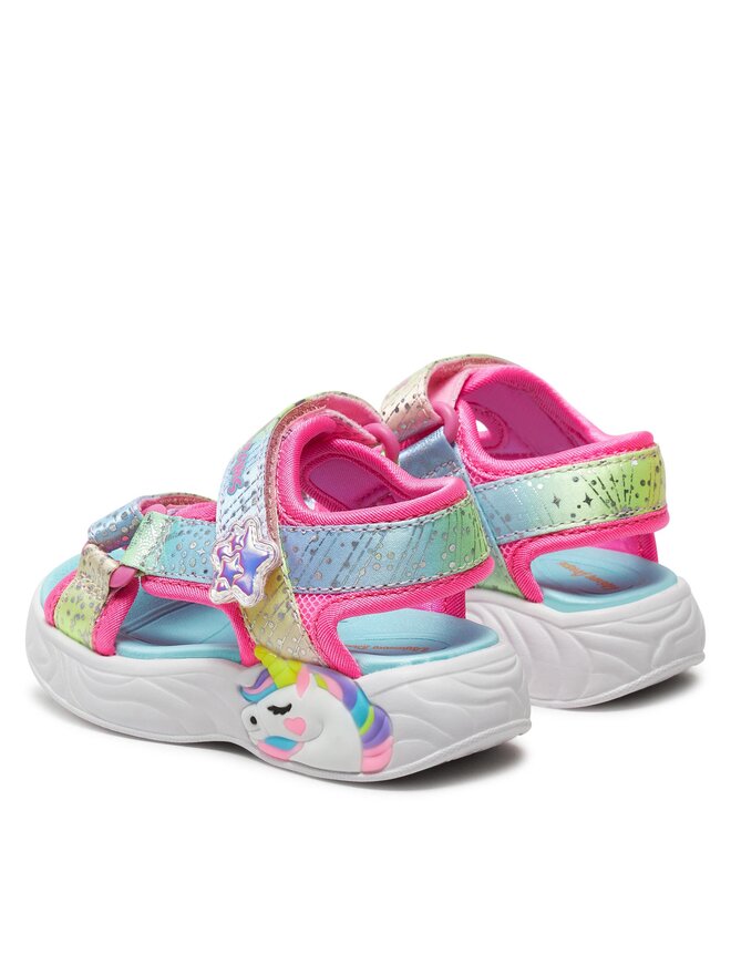 Skechers Sandále Skechers Unicorn Dreams Sandal-Majestic Bliss 302682N/PKMT Ružová