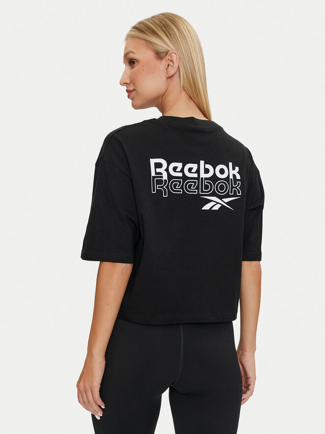 Reebok Reebok Camiseta Rie Tee 100075953 Negro Regular Fit