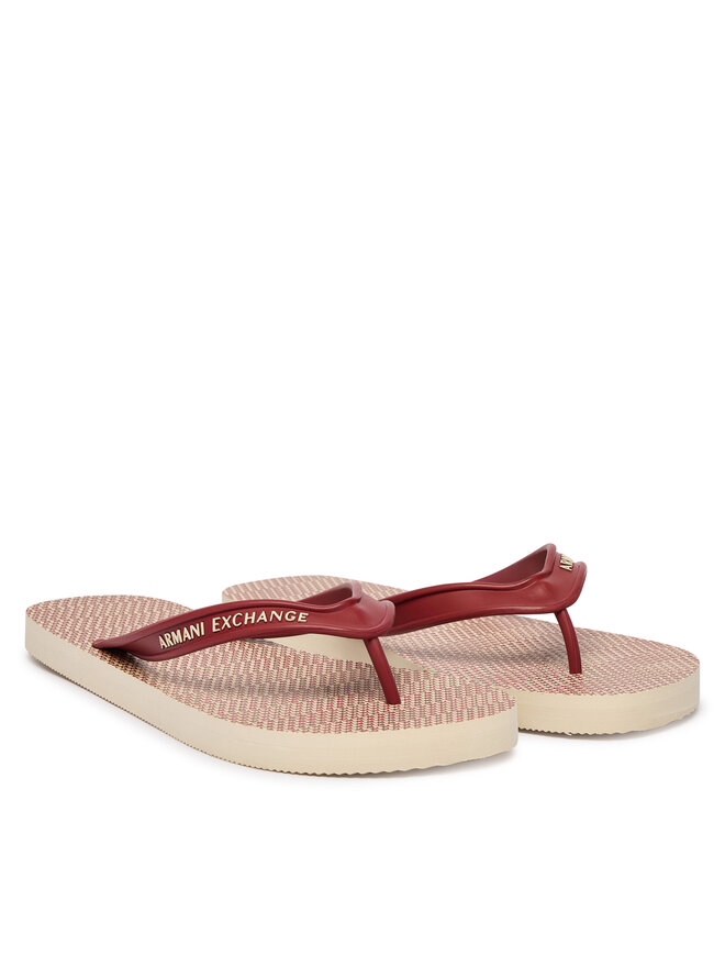 Armani Exchange Zehentrenner Armani Exchange XUQ002 XV676 M5145 Dunkelrot