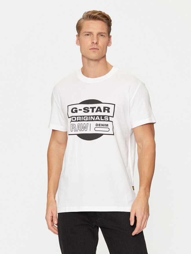 G-Star Raw G-Star Raw Camiseta Originals D25443-8415 Blanco Regular Fit