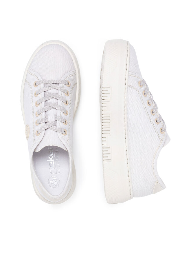 Rieker Sneakers Rieker M1926-80 Λευκό