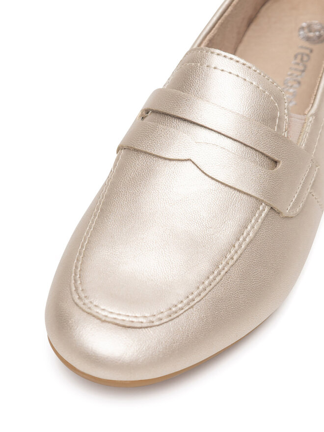 Remonte Lordsy Remonte D0K02-90 Złoty