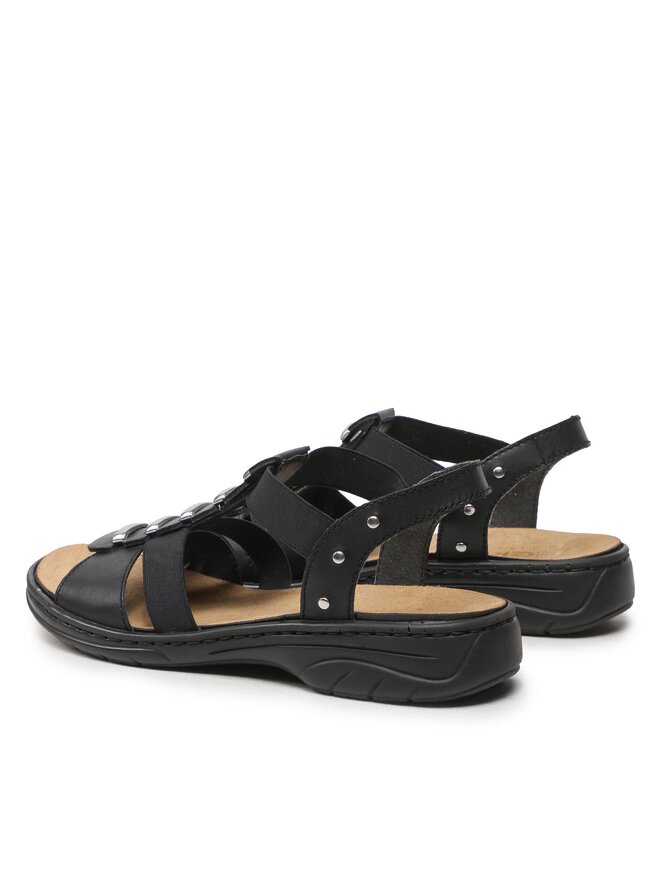 Rieker Sandalen Rieker 64580-00 Schwarz