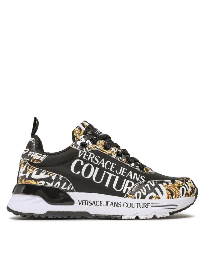 Versace Jeans Couture Сникърси Versace Jeans Couture 73VA3SA3 Черен