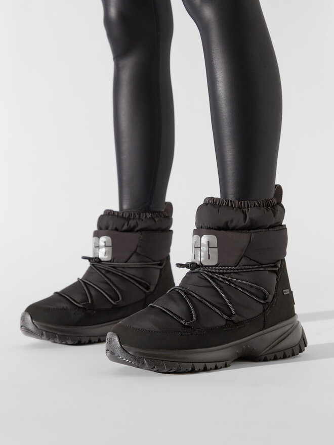 Ugg Cizme de zăpadă Ugg W Yose Ruffer Mid 1131978 Negru