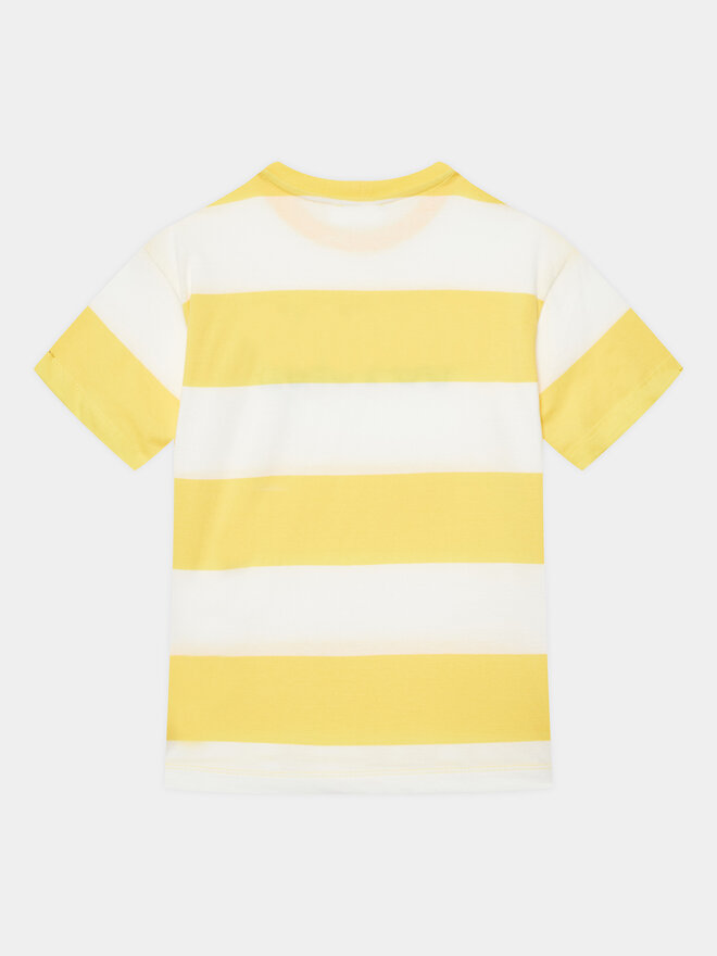 United Colors Of Benetton United Colors Of Benetton Camiseta 3ZNBC10BN Amarillo Regular Fit