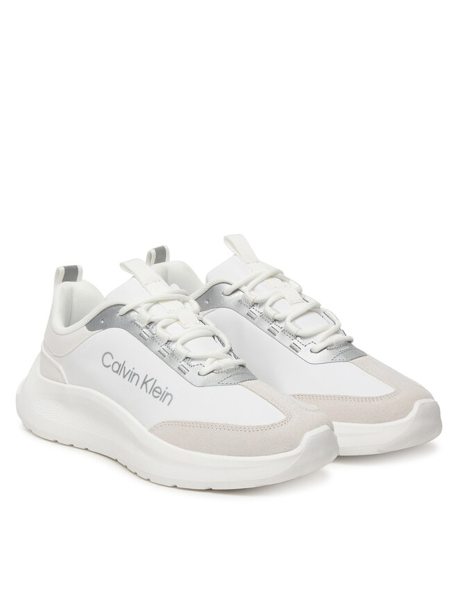 Calvin Klein Sneakers Calvin Klein Light Eva Runner Nyl-Sue HW0HW03149 Weiß