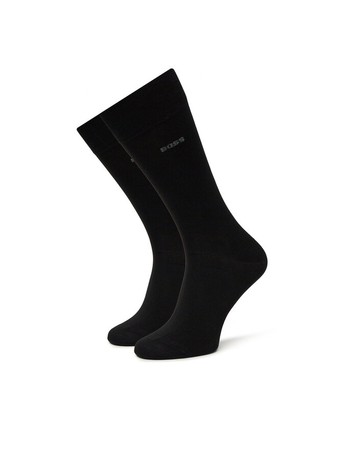 BOSS 2er-Set hohe Herrensocken BOSS 50524282 Schwarz