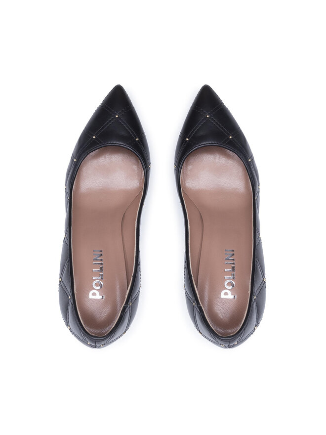 Pollini Обувки на ток Pollini SA10038C1DTF0000 Черен