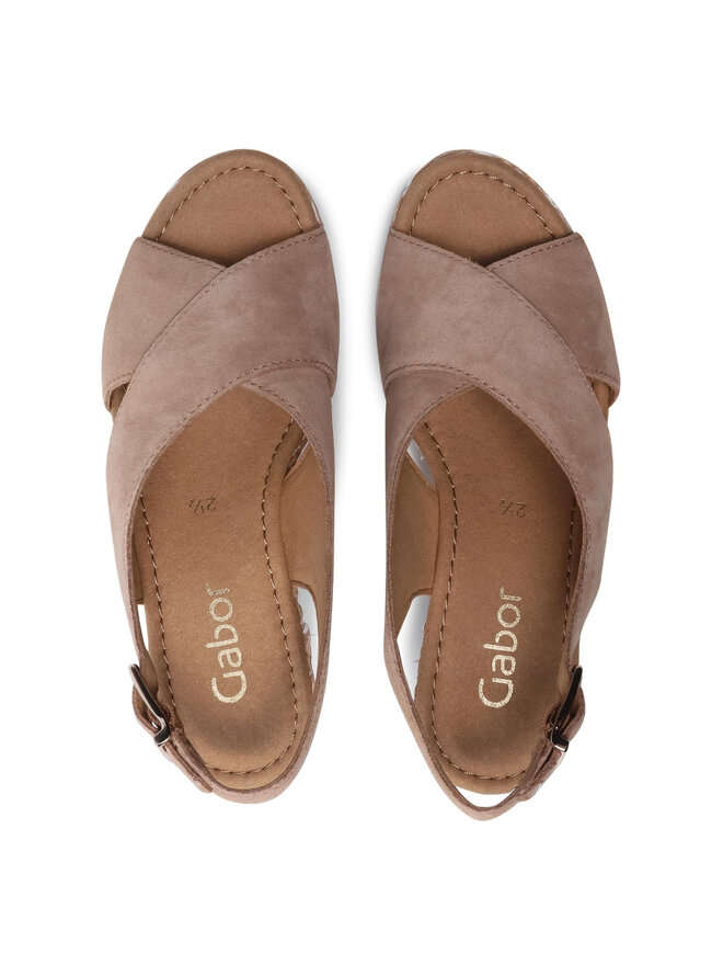 Espadrilles Gabor 65.791.14 Beige fr.eschuhe.ch