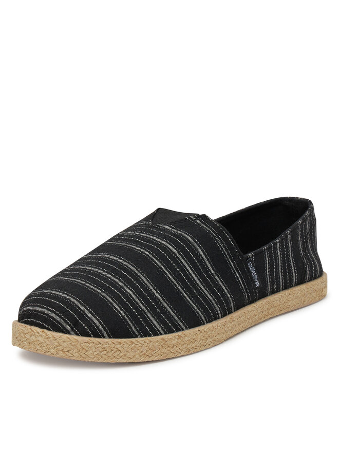 Quiksilver Espadryle Quiksilver WAVESTRIDE-01 Czarny