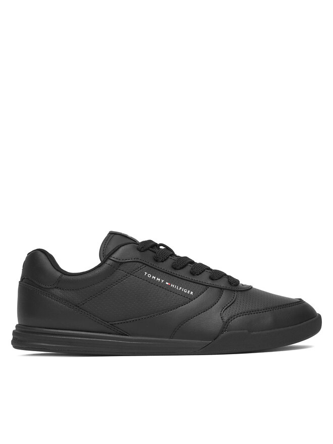 Tommy Hilfiger Sneakers Tommy Hilfiger Lopro Cup Leather FM0FM05677 Schwarz