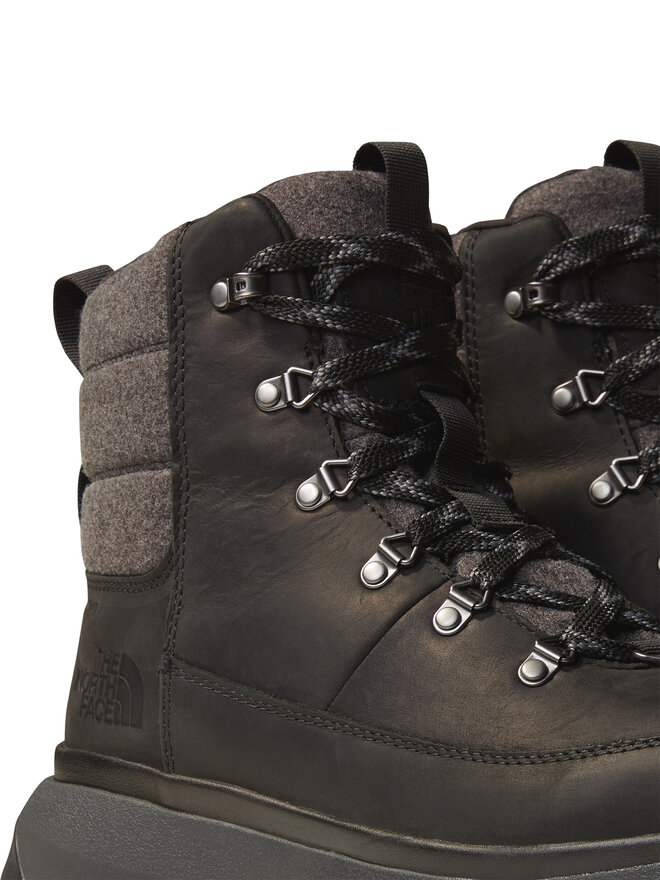 The North Face Bakancs The North Face Bergen Leather Wp NF0A8A9MKX71 Fekete