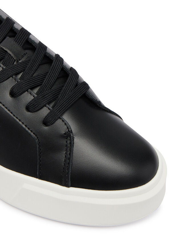 Calvin Klein Sneakers Calvin Klein Basket Cupsole Laceup Lth Ml YM0YM01460 Schwarz