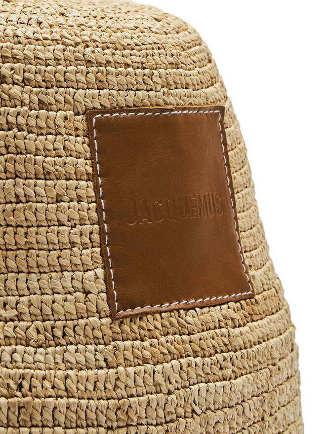 JACQUEMUS Kapelusz JACQUEMUS Cappello 245AC642 Beżowy