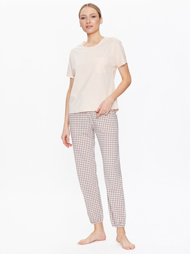 Triumph Triumph Póló Mix & Match 10214847 Narancssárga Relaxed Fit