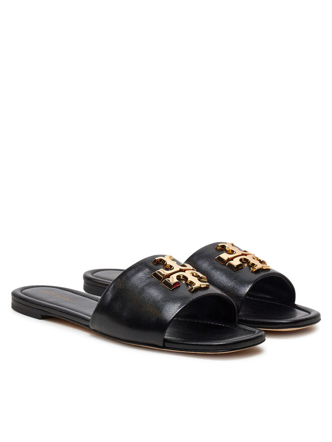 Tory Burch Klapki Tory Burch Eleanor 157966 Czarny