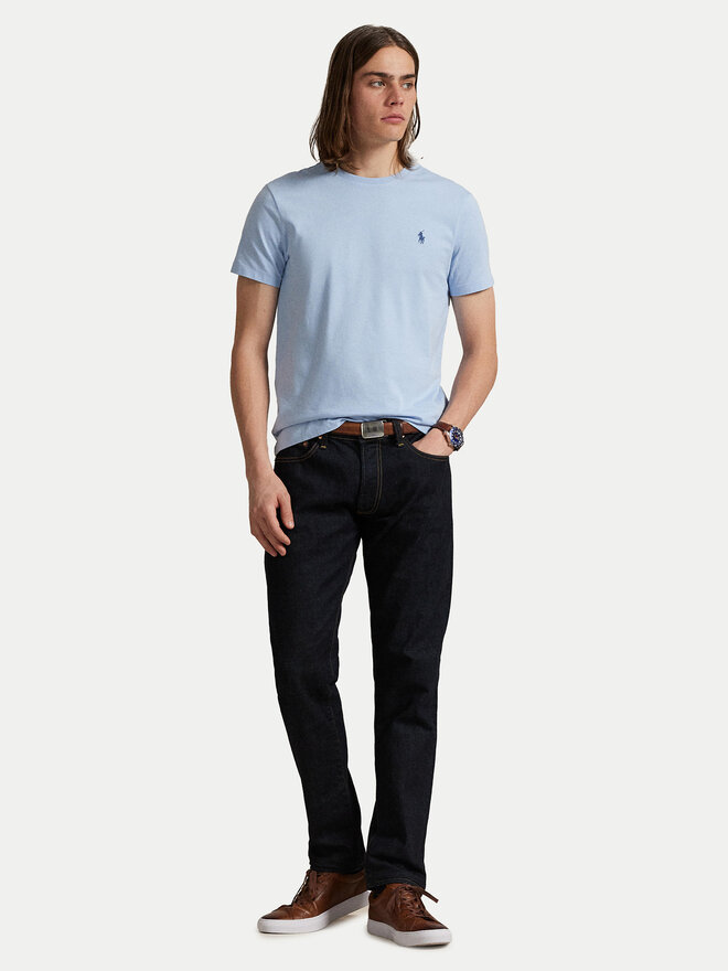 Polo Ralph Lauren Polo Ralph Lauren Camiseta 710671438444 Celeste Custom Slim Fit