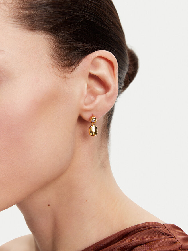 Guess Pendientes Guess JUBE05 187JW Oro