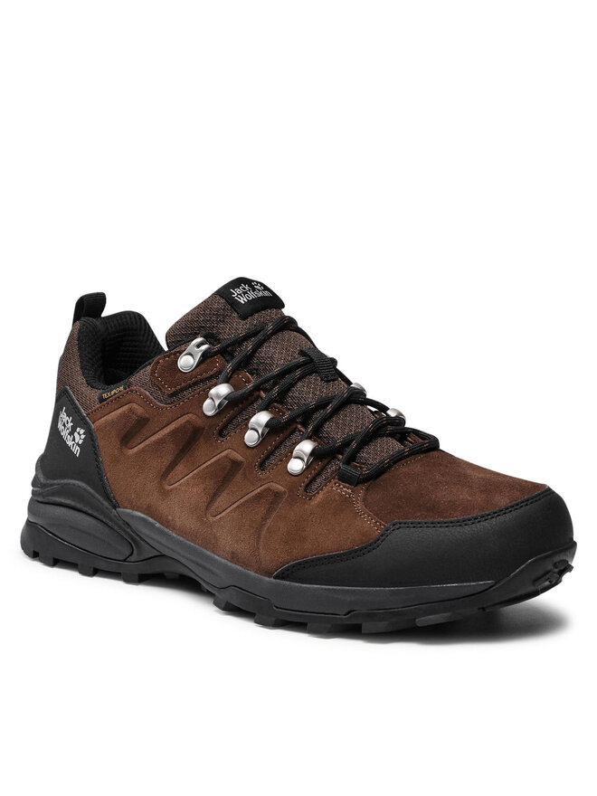 Jack Wolfskin Trekkingi Jack Wolfskin Refugio Texapore Low M 4049851 Brązowy