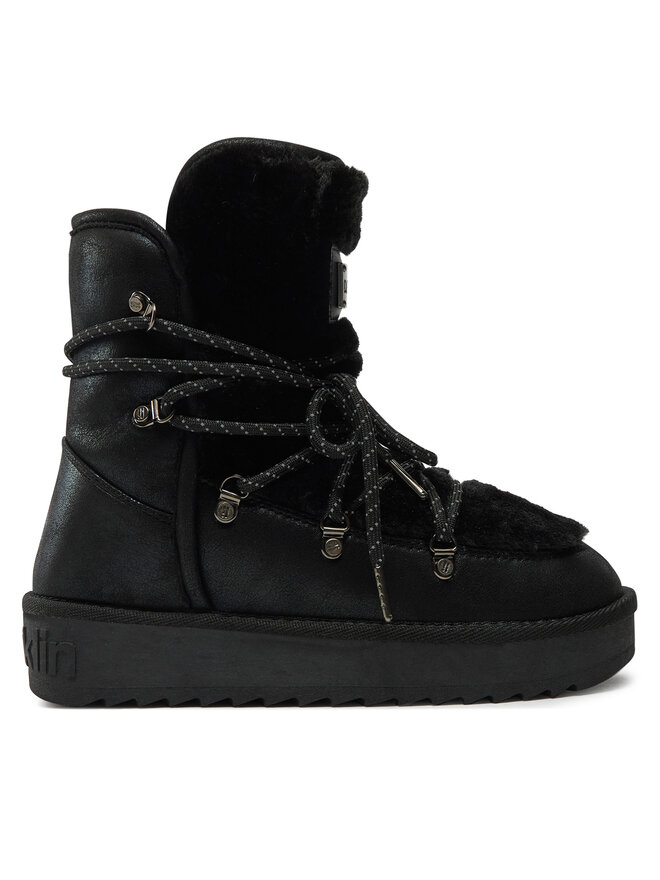 D.Franklin Stivali da neve D.Franklin Nordic Trk Fur DFSH370005 Nero